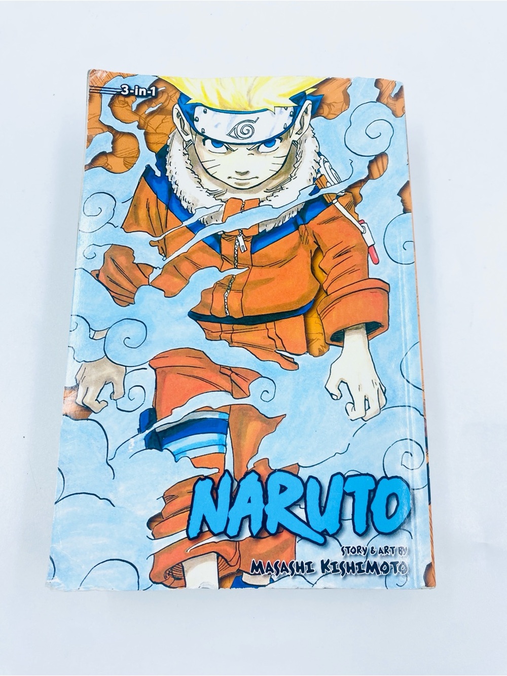 Naruto Masashi Kishimoto Anime Manga 3 in 1 Paperback Comic Book